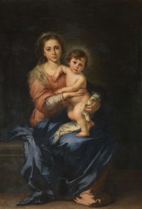 A Szűz és a Gyermek, 1650. alkotó: Bartolomé Esteban Murillo