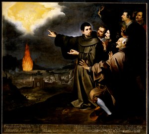 Alcalái Julián testvér látomása II. Fülöp spanyol király lelkének mennybemeneteléről alkotó: Bartolomé Esteban Murillo