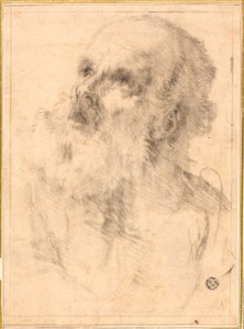 Egy öregember feje alkotó: Bartolomé Esteban Murillo