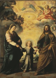 A Szent Család visszatérése Egyiptomból alkotó: Bartolomé Esteban Murillo