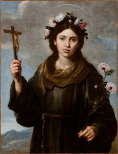 Viterbói Szent Rosa (1233-51) alkotó: Bartolome Esteban school of Murillo