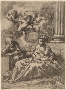A Szent Család oszlopnál, c. 1655.