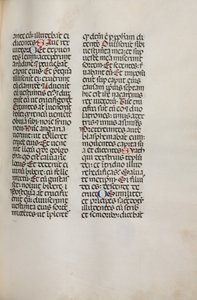 Missale: Fol. 121: a Hely Hely Lámához stb. szóló zenét tartalmazza a St. Mattion Passion, 1469 keretein belül.