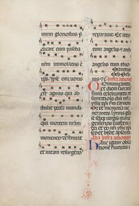 Missale: Fol. 179v: Zene különféle hétköznapi imákhoz, 1469.