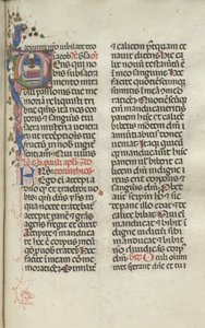 Missale: Fol. 225: Kehely házigazdával, 1469. alkotó: Bartolomeo Caporali