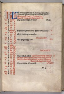 Missale: Fol. 4r: márciusi naptároldal, 1469.