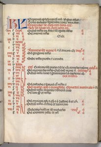 Missale: Fol. 7r: Szeptemberi naptároldal, 1469. alkotó: Bartolomeo Caporali