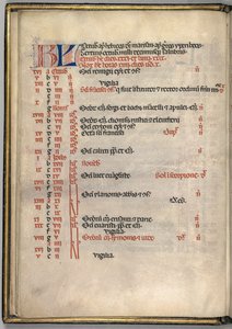 Missale: Fol. 7v: októberi naptároldal, 1469. alkotó: Bartolomeo Caporali