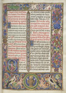 Missale: Fol. 9: Ordo Missalis teljes határok, 1469