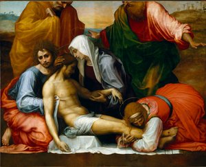 La Lament sur le christ mort – Siralom a halott Krisztus felett. 1511-1512. Fra 