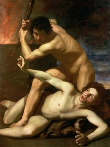 Káin meggyilkolja Ábelt, 1610 körül (olaj, vászon)