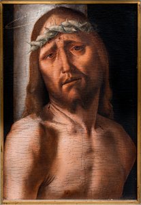 Krisztus az oszlopnál, 15. század második fele (olaj, tábla) alkotó: Bartolomeo Montagna