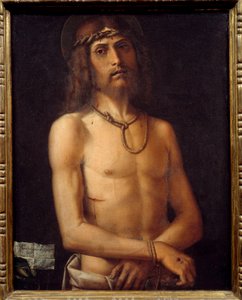 Ecce homo Bartolomeo Montagna (1450-1523) festménye 15. század V. 0,55x0,43 m