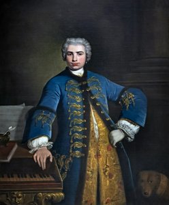 Farinelli portréja alkotó: Bartolomeo Nazari