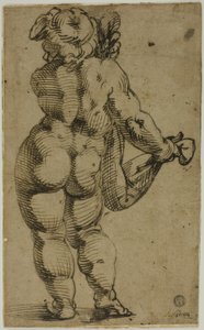 Álló Puttó Hátulról Látva alkotó: Bartolomeo Passarotti
