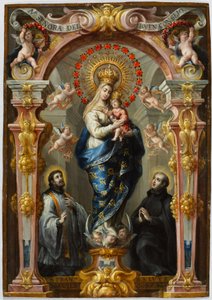 A Jó Tanácsos Szűzanya, 1680 körül (olaj, réz) alkotó: Bartolomeo Perez