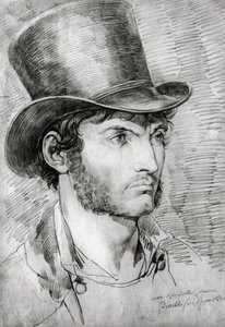 Férfiportré (igazi római), Bartolomeo Pinelli (1781-1835) rajza alkotó: Bartolomeo Pinelli