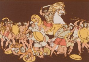 P Decius Mus, aki a hazájáért szenteli magát alkotó: Bartolomeo Pinelli