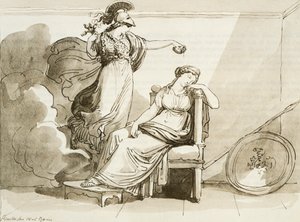 Penelope szépített Minerva által alkotó: Bartolomeo Pinelli