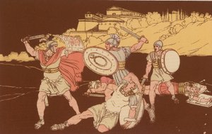 A Horatii és a Curiatii alkotó: Bartolomeo Pinelli