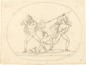 Két ősi harcos harcol egy halott elvtárs miatt alkotó: Bartolomeo Pinelli