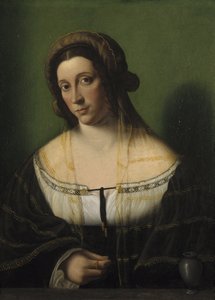 Egy hölgy portréja, mint Mária Magdolna alkotó: Bartolomeo Veneto