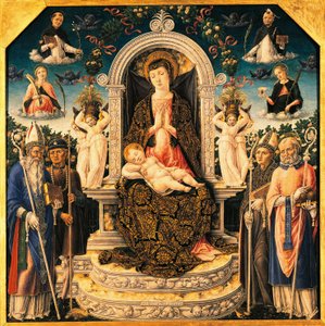 Madonna gyermekkel és szentekkel