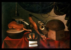 Zenés csendélet alkotó: Bartolommeo Bettera