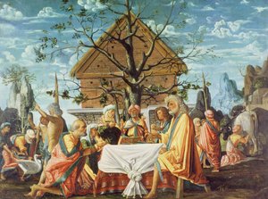 Philemon és Baucis, 1500 körül alkotó: Bartolommeo Suardi Bramantino