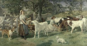 Fejőslányok alkotó: Basil Bradley