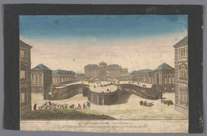 Kilátás a Schwarzenberg-palotára, Bécs közelében 20. Vue d