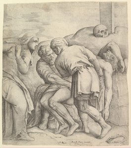 A síremlék. alkotó: Battista Franco Veneziano