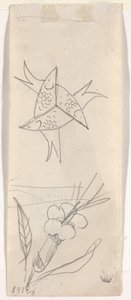 Vázlatlap [verso] alkotó: Beatrice Godwin Whistler