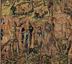 II. Nagy Cyrus története, 1590 körül (szőttes) alkotó: Belgian School