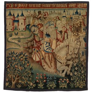 Tapestry, Return of Marius Aurelius, probably from Flanders or Tournai