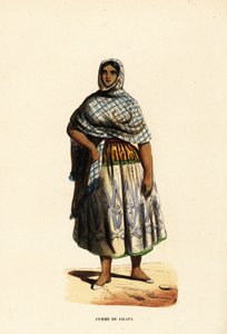 Xalapa városának nője, Veracruz, Mexikó alkotó: Belgian School