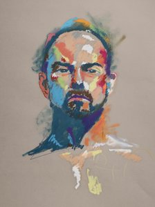 Color Study 10, 2023 (pasztell, papír)