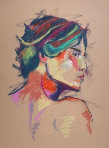 Color Study 13, 2023 (pasztell, papír)