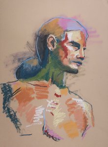 Color Study 6, 2023 (pasztell, papír)