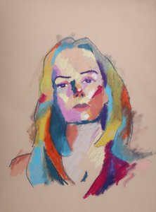 Color Study 8, 2023 (pasztell, papír)