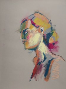 Color Study 9, 2023 (pasztell, papír)
