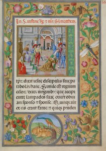 Szent Giustina mártíromsága. A Santa Giustina evangéliumából (CBL W.107, f.65r). alkotó: Benedetto Bordone