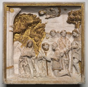 Pier Francesco Visconti, Saliceto udvara, a Krisztus-gyermek imádása, nem sokkal 1484 után.