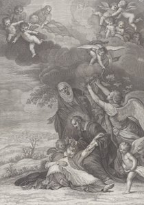Egy szent csodája, 1777 alkotó: Benedetto Eredi