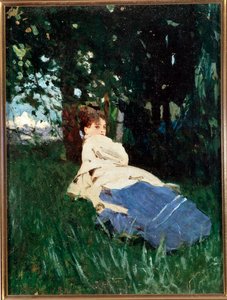 Donna Erminia (olaj, vászon alkotó: Benedetto Musso