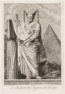 Görög maszkabál: A görög figurák szerzője 10. tábla, 1771. alkotó: Benigno Bossi