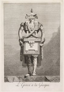 Masquerade à la Grecque: A vőlegény à la Grecque 7. tábla, 1771.