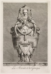 Görög maszkabál: A görög menyasszony 6. tábla, 1771. alkotó: Benigno Bossi