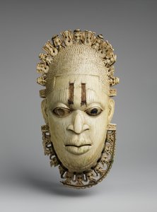Iyoba (Anyakirálynő) Medálmaszk alkotó: Benin Benin