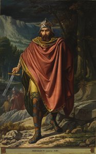Portré du roi visigoth d